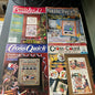 Fun bargain grab bag of 4 vintage cross stitch magazines see pictures and description*