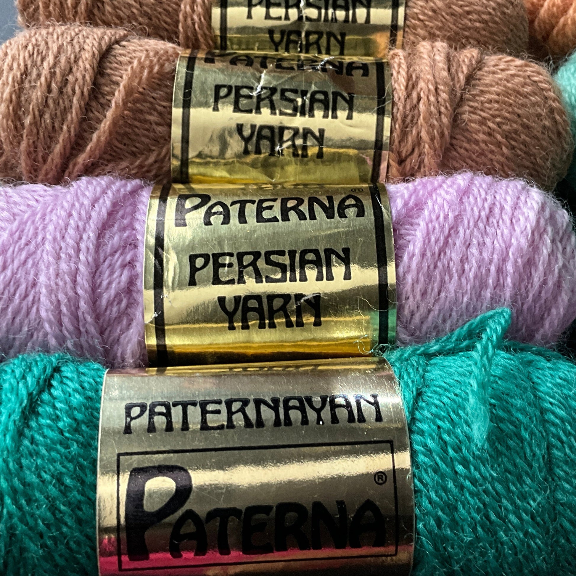 Paterna Persian yarn bargain lot of 8 40 yard skeins see pictures and description*