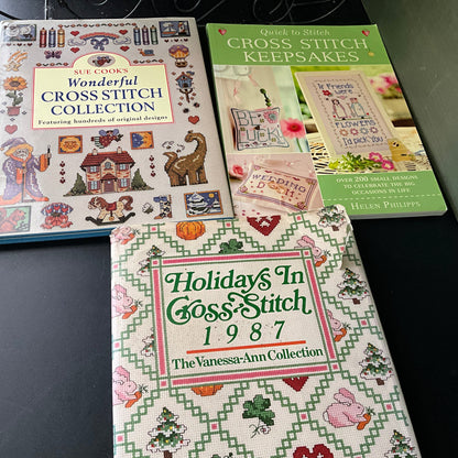 Cross stitch choice vintage books choice see pictures and variations*