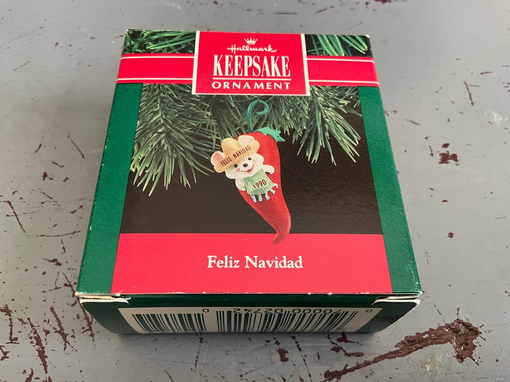 Hallmark Felix Navidad 1990.Keepsake Ornament QX517-3