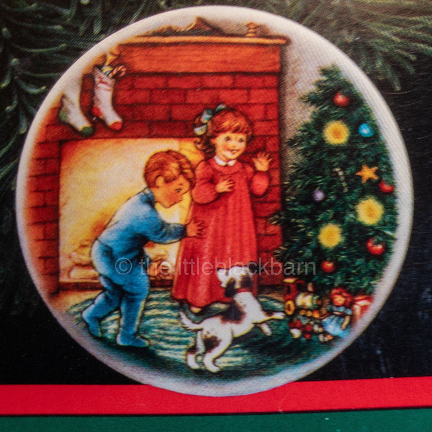 Hallmark, Set Of 3, Collector&#39;s Plate Series, 1987, 1988, 1989, Keepsake Ornaments, See Description*