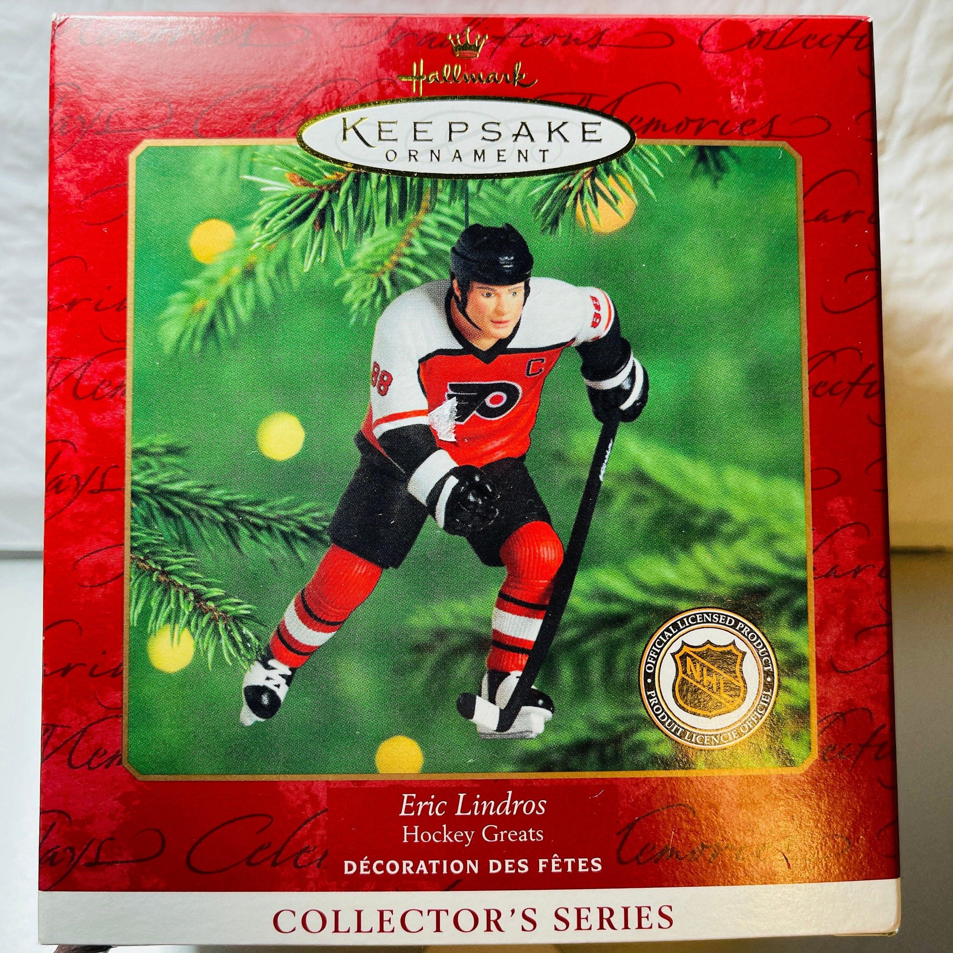 Hallmark, Eric Lindros, Hockey Greats, Dated 2000, Keepsake Ornament, QXI6801