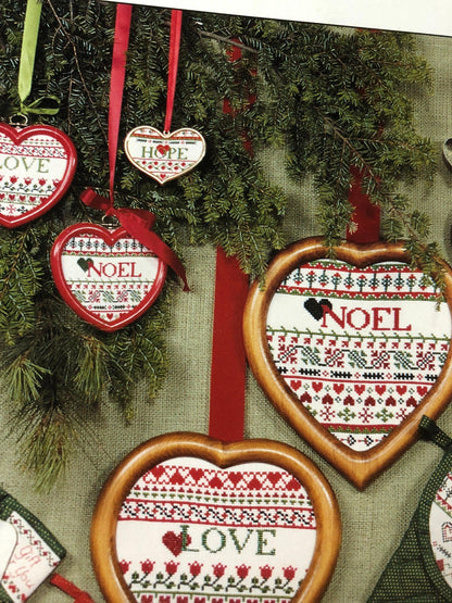 Ginger & Spice, Christmas Ribbons, 9105. Vintage Cross Stitch Patterns Book