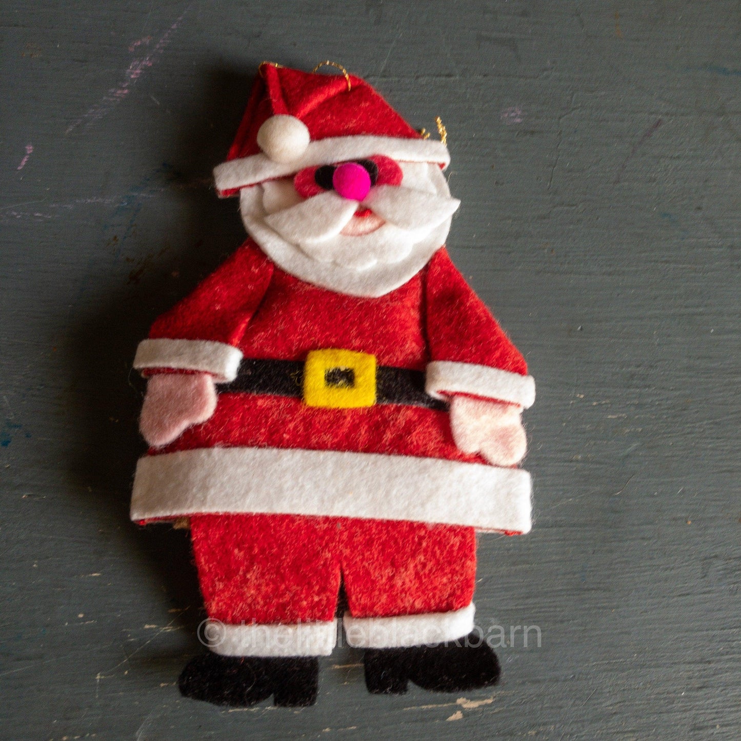 Handmade Santa Claus Felt Ornament