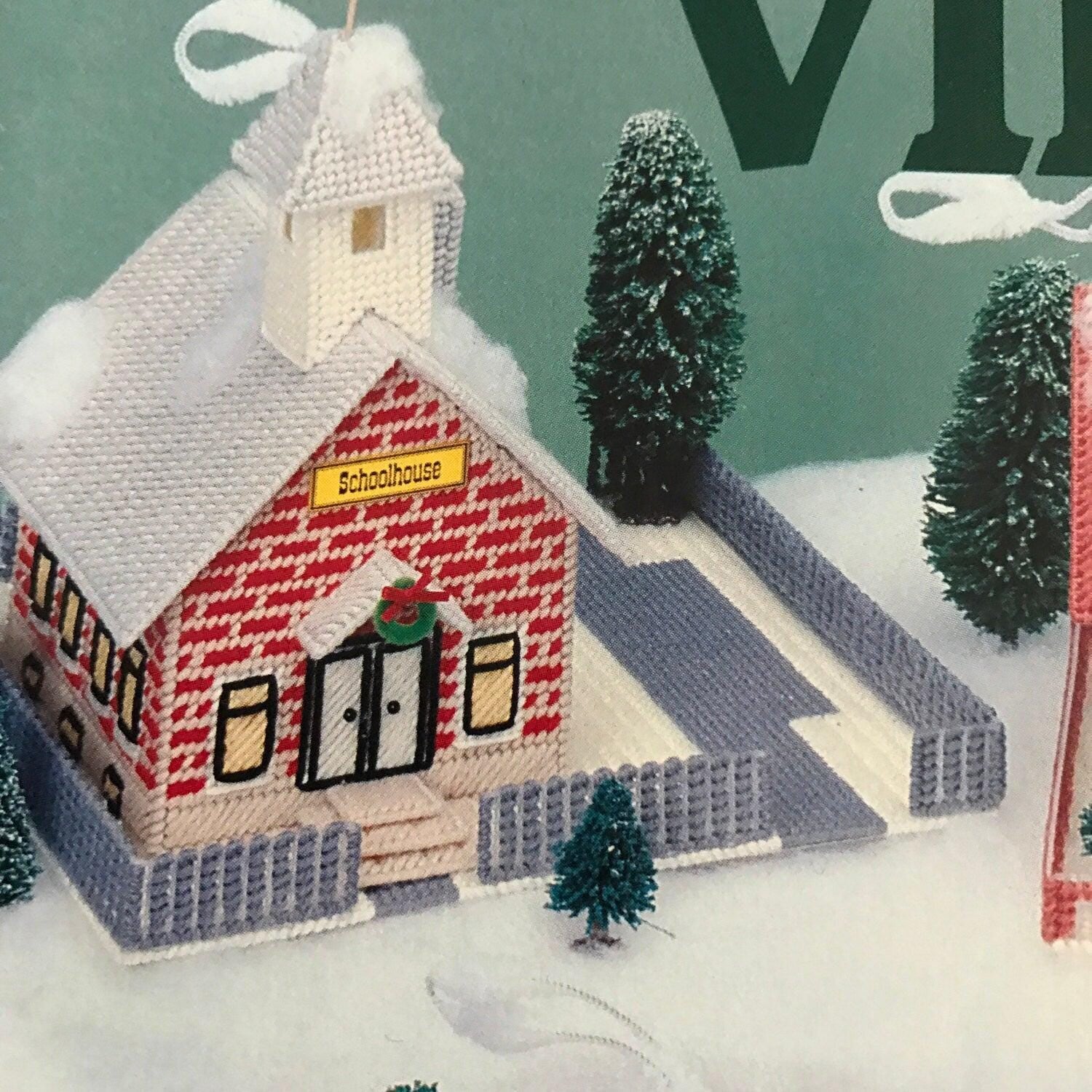 Plastic Canvas Home for Christmas Village Book 2