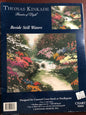 Thomas Kinkade, Painter of Light, Beside Still Water, Designed for, Counted Cross Stitch, or Needlepoint, Candamar Designs, Chart, No 90060