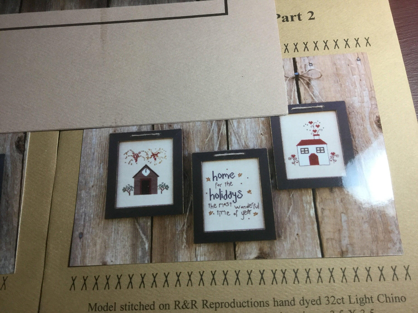 Bent Creek, Holiday Houses, Part 1, Part 2,  and Part 3, Book Number BC1030,BC1031, BC1032, Counted Cross Stitch Pattern