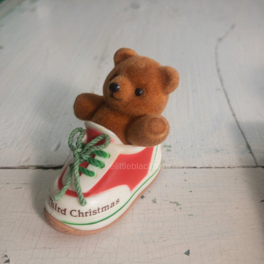 Hallmark, Child&#39;s Third Christmas, Dated 1985, Keepsake Ornament, QX4755