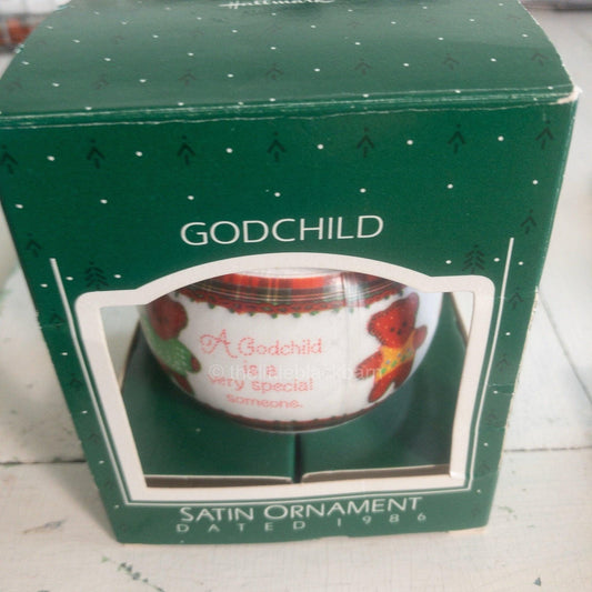 Hallmark choice Godchild Keepsake Ornaments see pictures and variations*