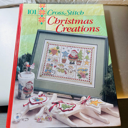 the Needlecraft Shop, 101 Cross Stitch Christmas Creations, Hardcover Book