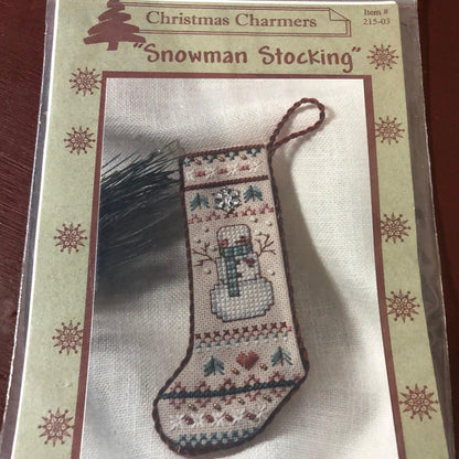 Lorri Birmingham Christmas Charmers Choice, of 10 Counted Cross Stitch Charts Embellishments included See Variations