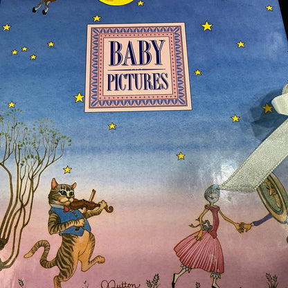 Baby Pictures Cat and a fiddle by artist Patton photo album vintage new old stock