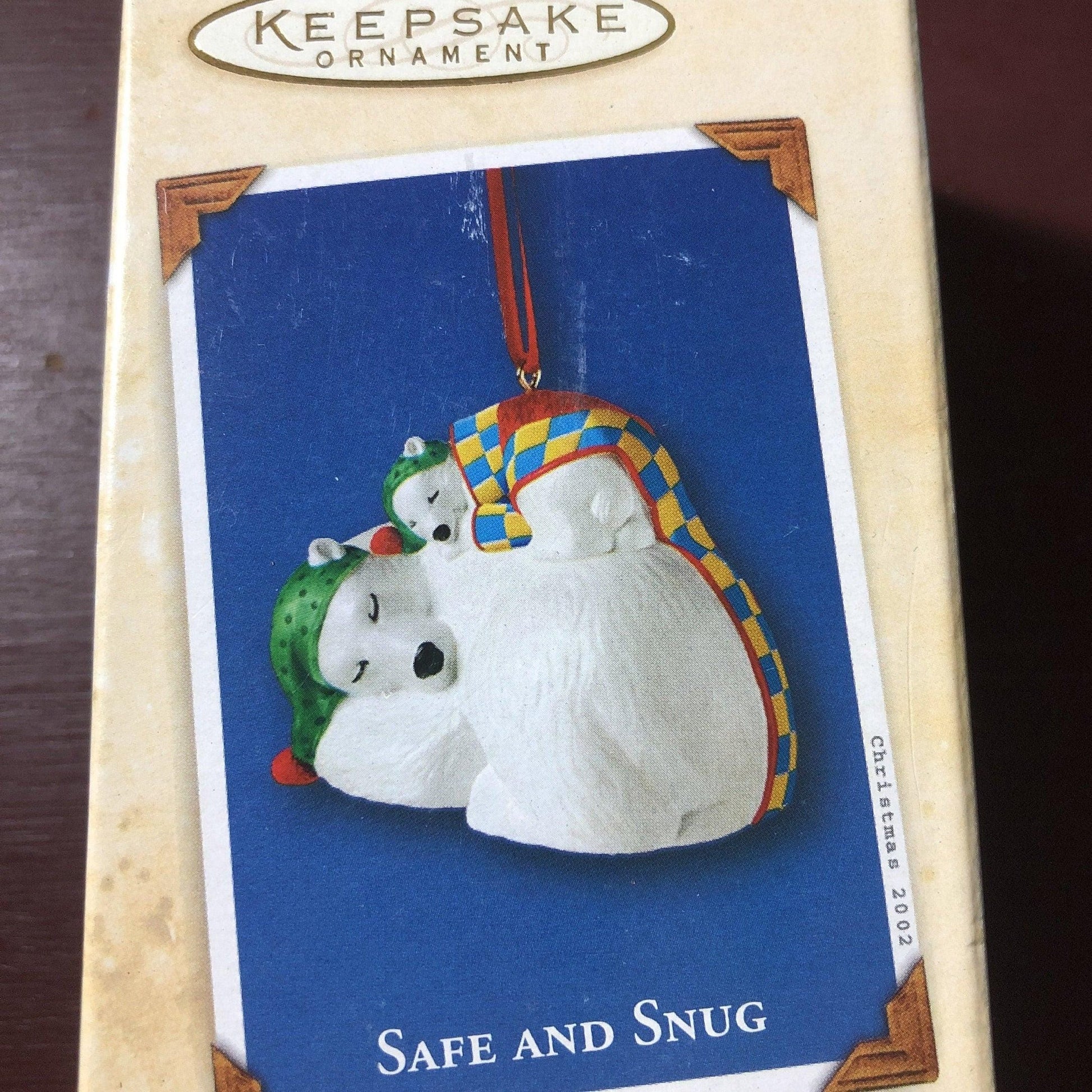 Hallmark, Safe and Snug #2, Dated 2002, Keepsake Ornament, QX8036*