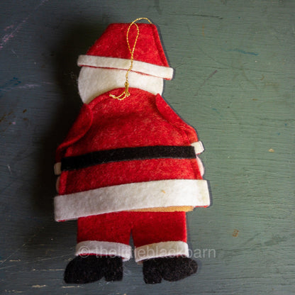 Handmade Santa Claus Felt Ornament