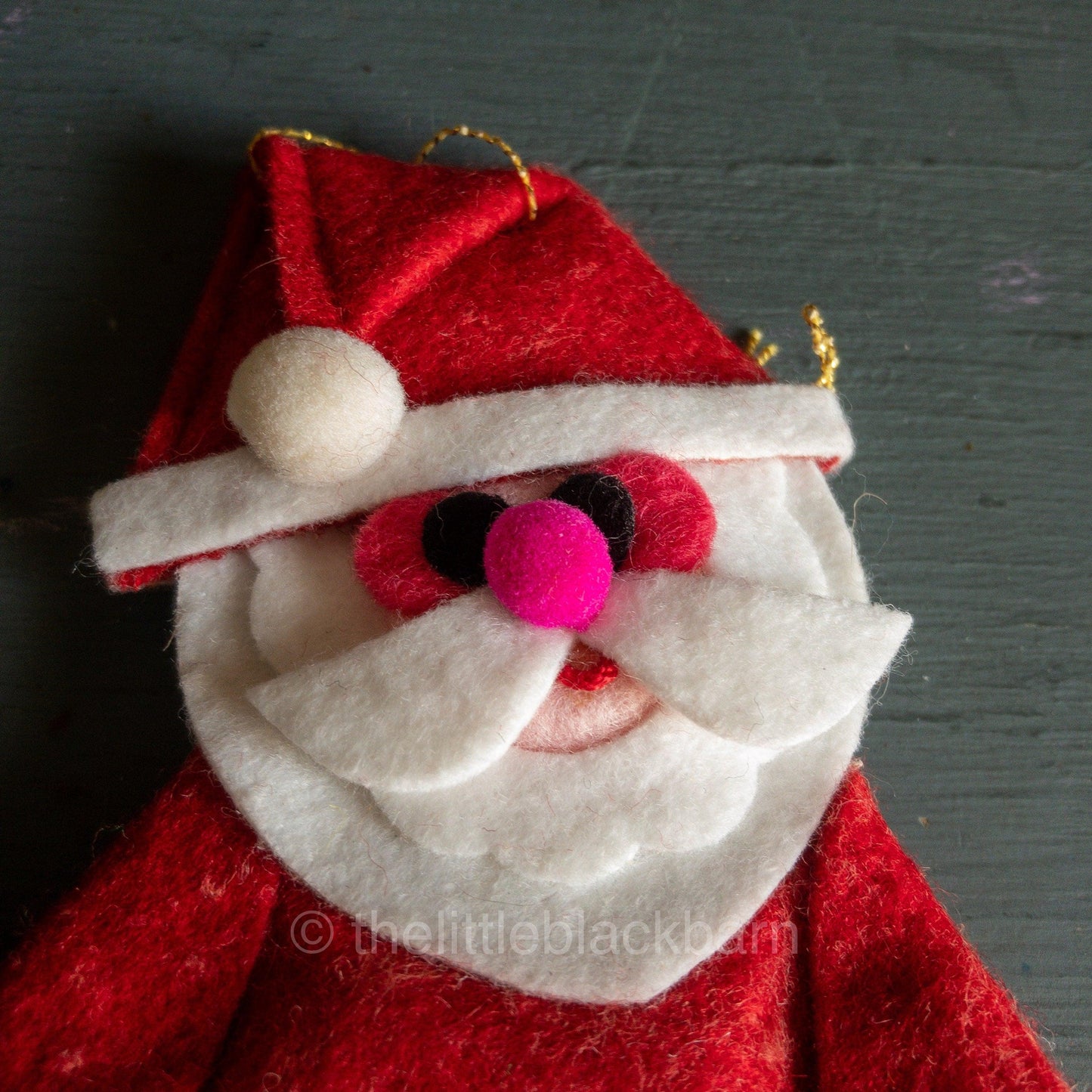 Handmade Santa Claus Felt Ornament