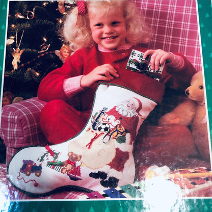 Better Homes and Gardens, Christmas Cross Stitch, Vintage 1987, Hardcover Cross Stitch Pattern Book