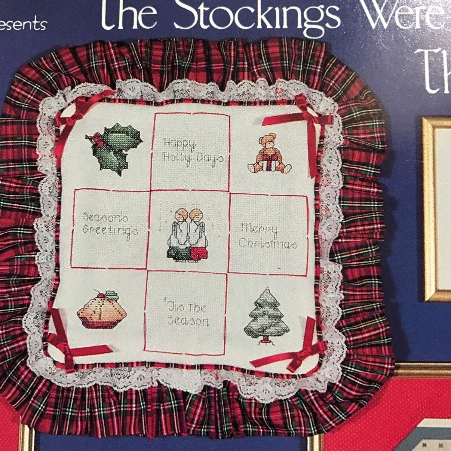 Alma Lynne presents The Stockings Were Hung counted cross stitch design booklet