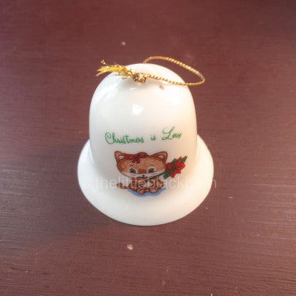 Russ Christmas is Love Bell, Vintage Ornament