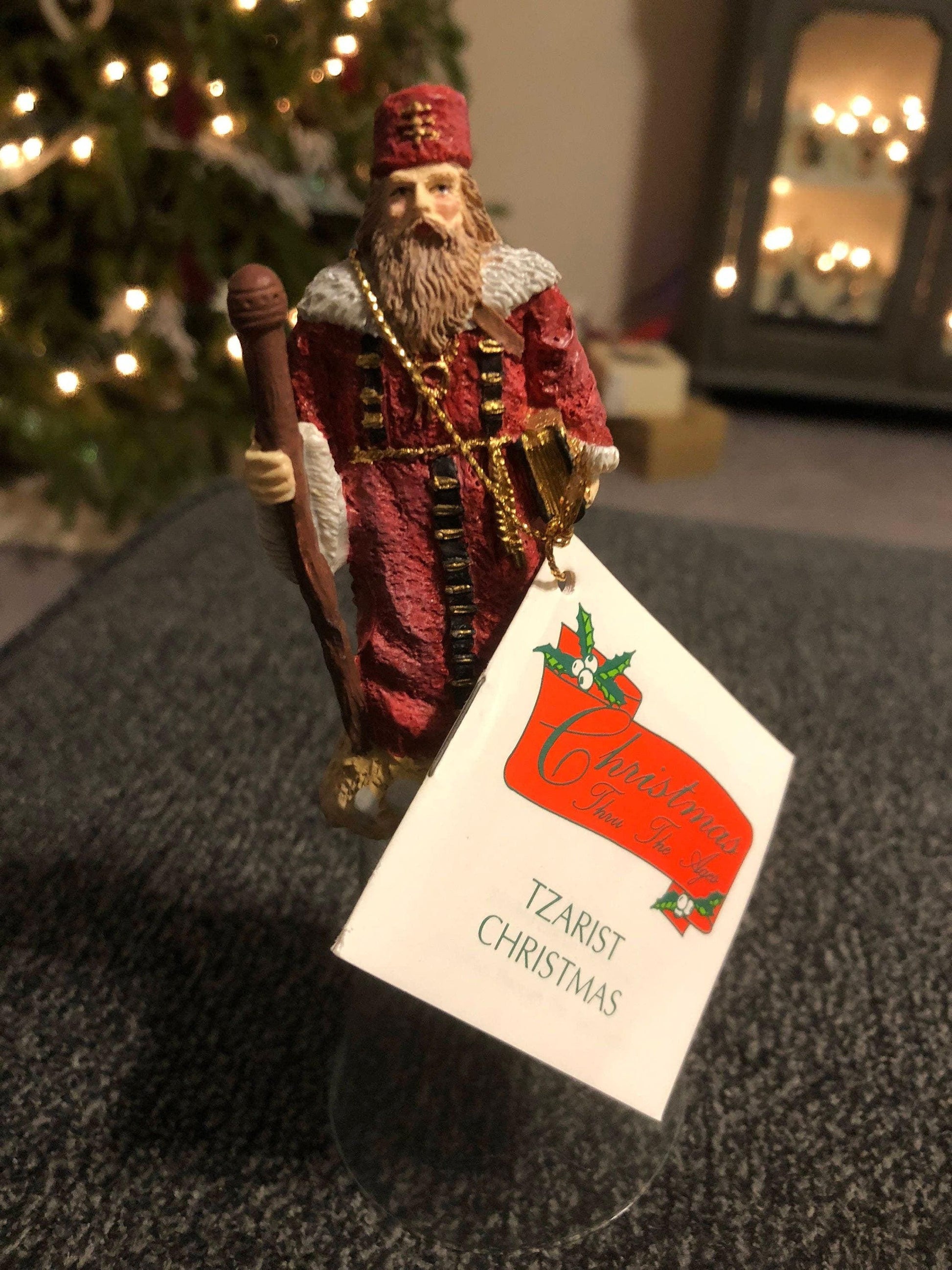 Novelino Gift Collection Tzarist Christmas Christmas Through the ages Vintage 1992 Collectible Figurine