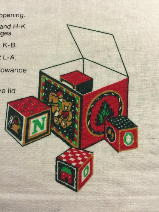 Hallmark Cards Inc., A Christmas Gathering Cut-N-Stuff Blocks by Wamsutta,