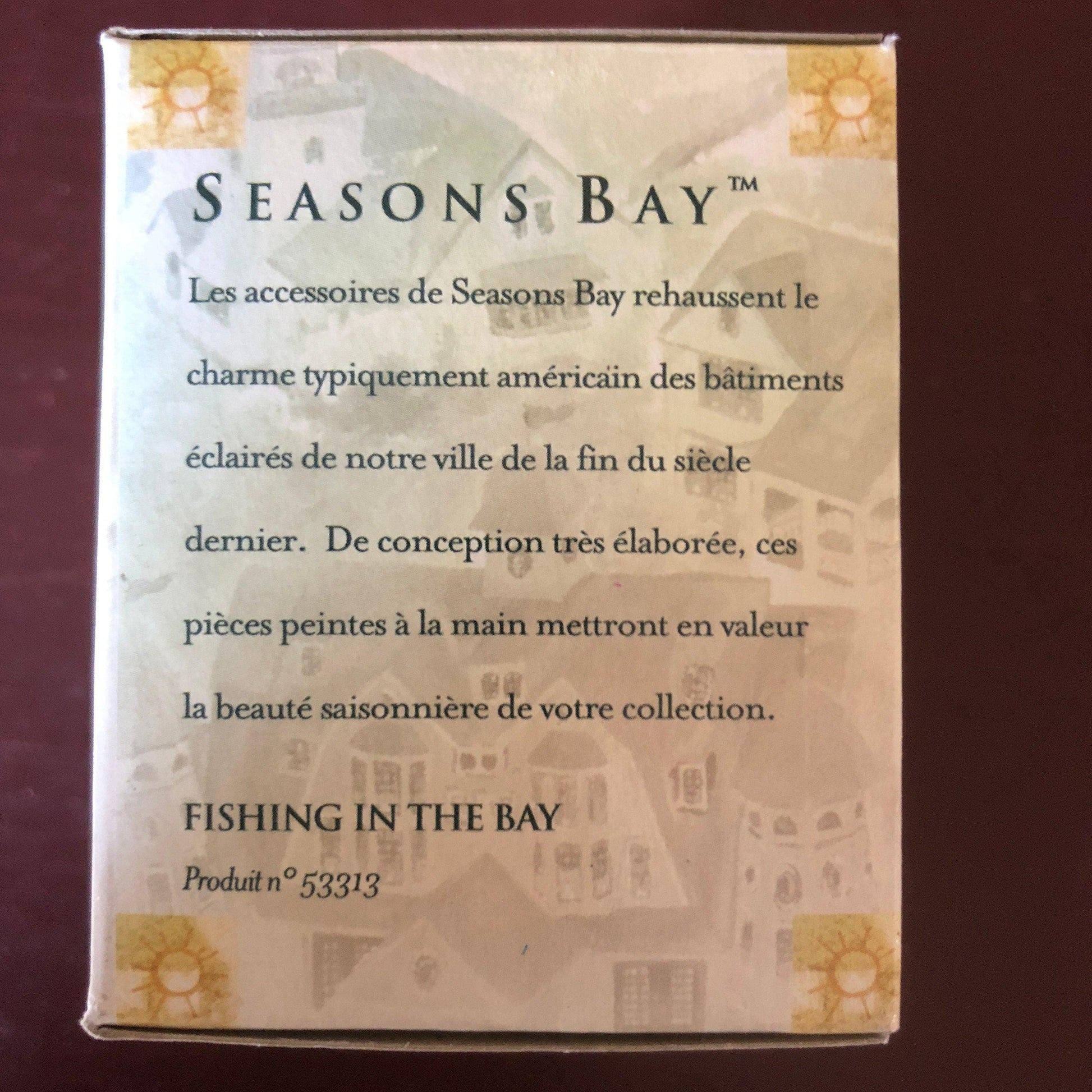 Department 56, Season&#39;s Bay, Fishing in the Bay, 53313, Collectible, NIB