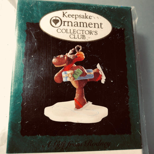 Hallmark, Gift From Rodney, Club - Miniature, Keepsake Ornament, QXC4129