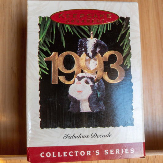 Hallmark, Fabulous Decade, Dated 1993, Keepsake Ornament