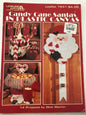 Leisure Arts Candy Cane Santa&#39;s in Plastic Canvas Leaflet 1531 Vintage 1994 Dick Martin 14 Projects