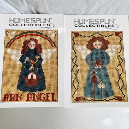 Homespun Collectibles, Sets of 2, Choice of 3 Sets, Counted Cross Stitch Design Charts, See Variations*