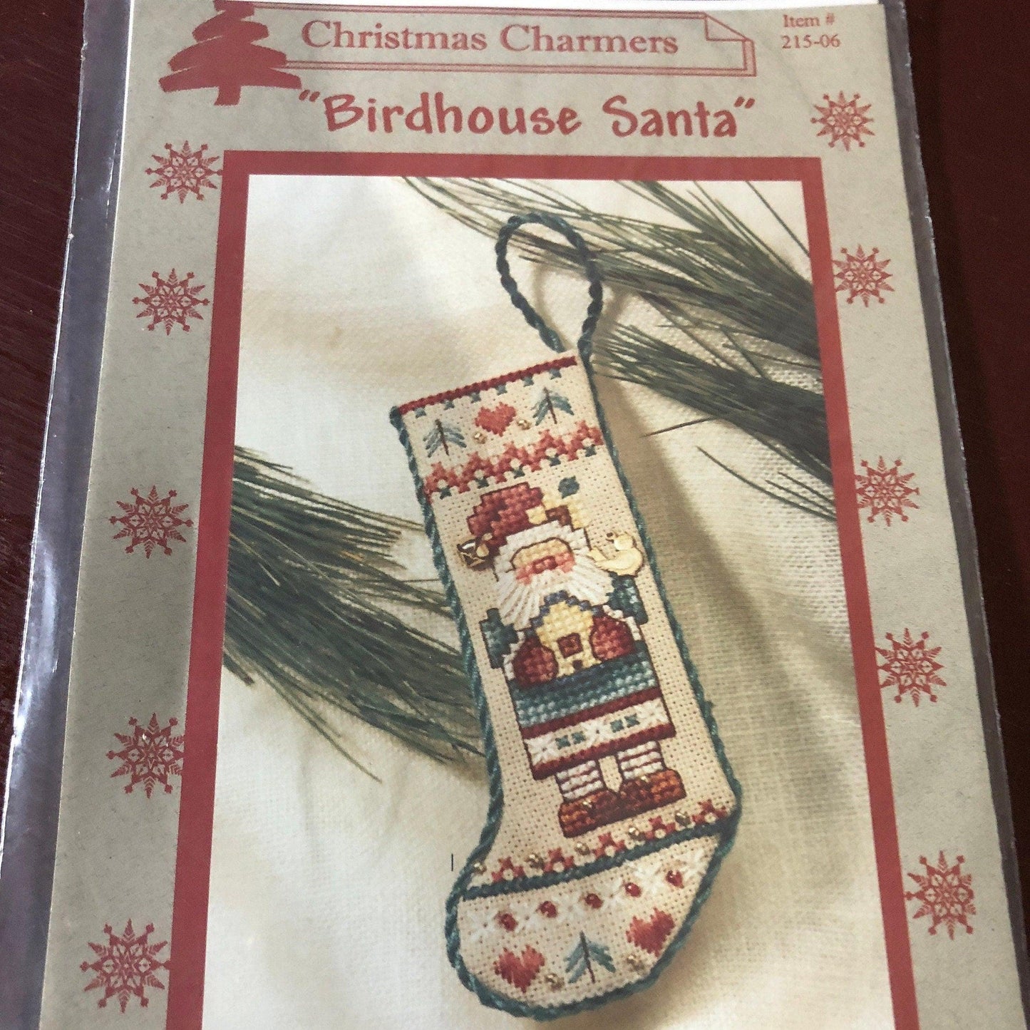 Lorri Birmingham Christmas Charmers Choice, of 10 Counted Cross Stitch Charts Embellishments included See Variations