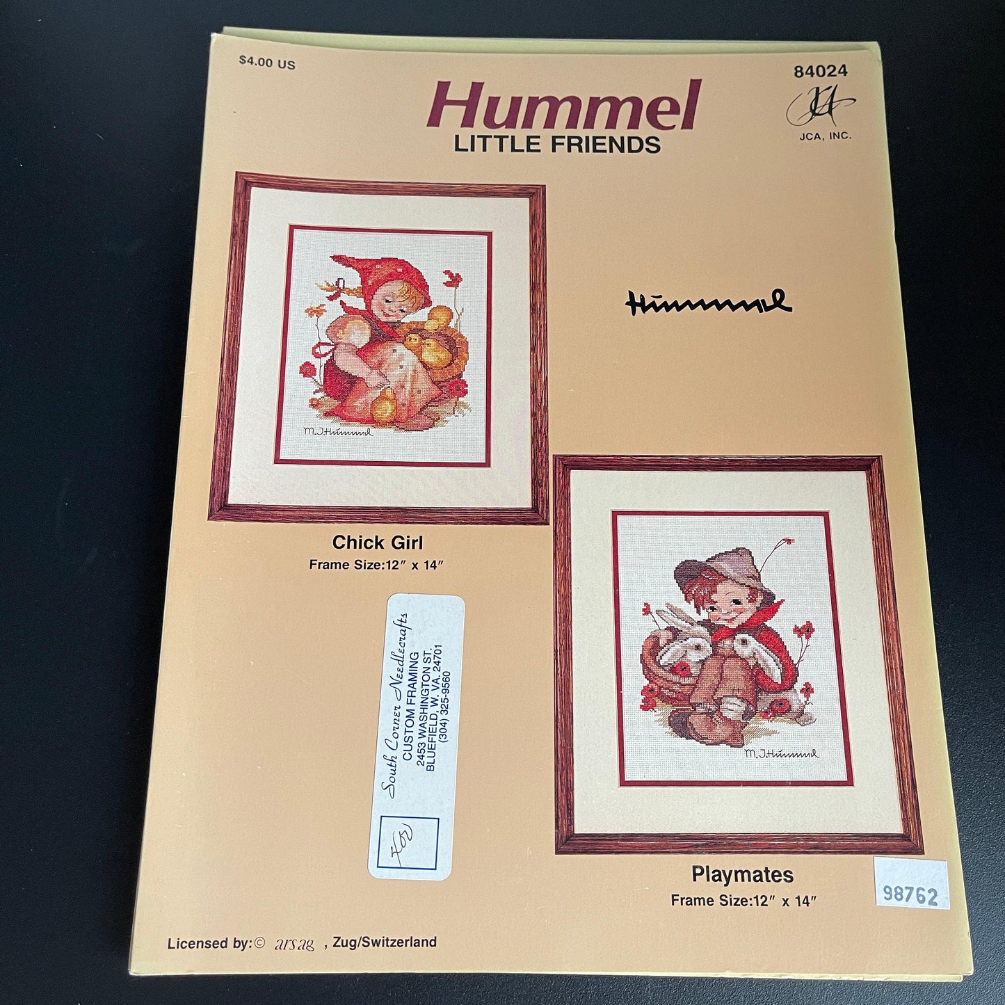 JCA Hummel Choice Of Vintage Cross Stitch Charts See Descriptions Pictures and Variations*