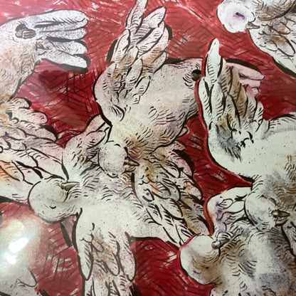 Michael & Company beautiful birds gift wrap includes 2 24 by 30 inch sheets