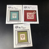 The Sweetheart Tree set of 3 cross stitch charts see pictures and description*