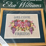 Elsa Williams Welcome Friends counted cross stitch kit