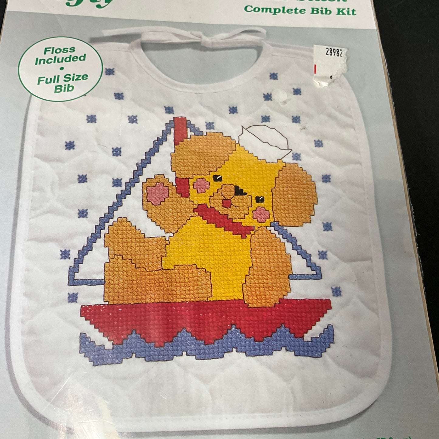 Baby bib cross stitch choice see pictures and variations*