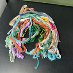 Needle Necessaries Inc thread bargain lot of 19 unlabeled skeins over-dyed floss see pictures for colors