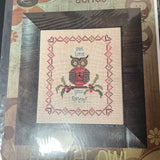 Jeanette Douglas Designs What A Hoot Series Forever Owl counted cross stitch chart