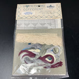 Something Different beautiful vintage counted cross stitch quilted design kit