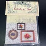 Lavender & Lace Choice of counted cross stitch charts see pictures and variations*