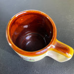 Texas the Lone Star State Longhorn stoneware mini mug souvenir collectible see pictures