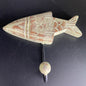 Fantastic fish coat hook wooden wall mount hook