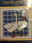 Sunset Geese Counted cross stitch kit