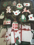 Leisure Arts  Soft and Country Ornaments to Applique pattern book by Sue McElhaney