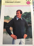 Hamlyn Publishing Group Fisherman's Sweater knitting pattern