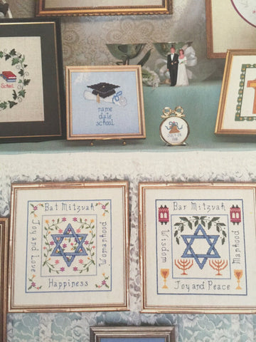 Loving Memories by Joyce Seebo, 24 counted cross stitch projects