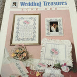 Dimensions Wedding Treasures by Nancy Rossi Book One counted cross stitch booklet