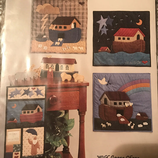 Wild Goose Chase, 40 Days and 40 Nights, Noah's Ark, Vintage 1990, Sewing Pattern*