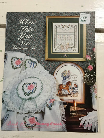 Stoney Creek When This You See Remember Me counted cross stitch design booklet