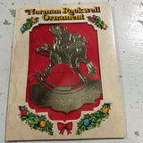 McDonalds and Coca-Cola Norman Rockwell Ornament dated 1983