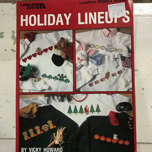 Leisure Arts Holiday Lineups Leaflet 2353